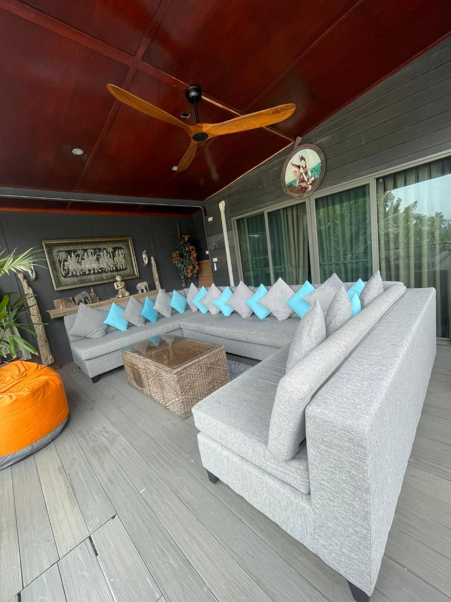 Stunning Villa With Ocean Views And Free Car Lamai Beach  Екстер'єр фото