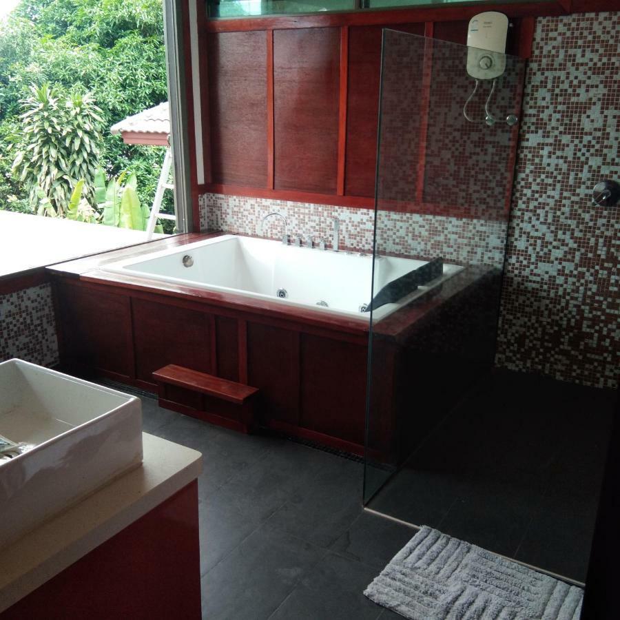 Stunning Villa With Ocean Views And Free Car Lamai Beach  Екстер'єр фото