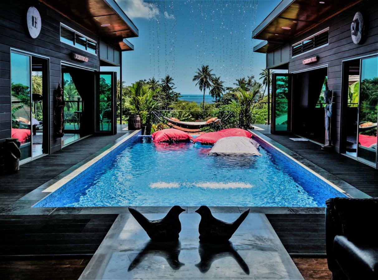 Stunning Villa With Ocean Views And Free Car Lamai Beach  Екстер'єр фото