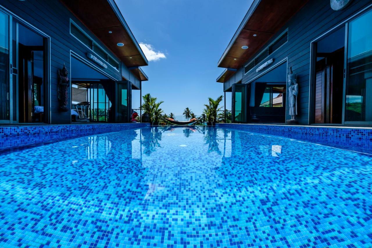 Stunning Villa With Ocean Views And Free Car Lamai Beach  Екстер'єр фото