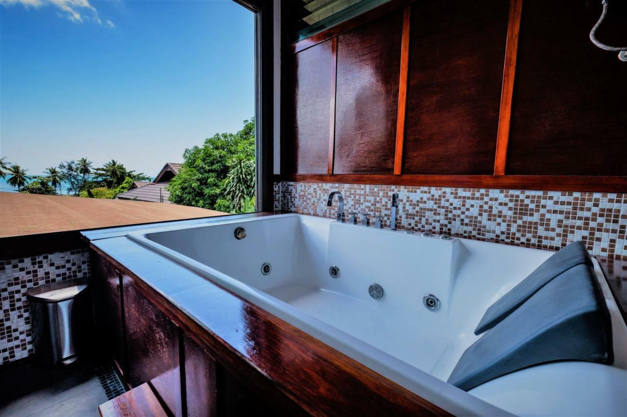Stunning Villa With Ocean Views And Free Car Lamai Beach  Екстер'єр фото