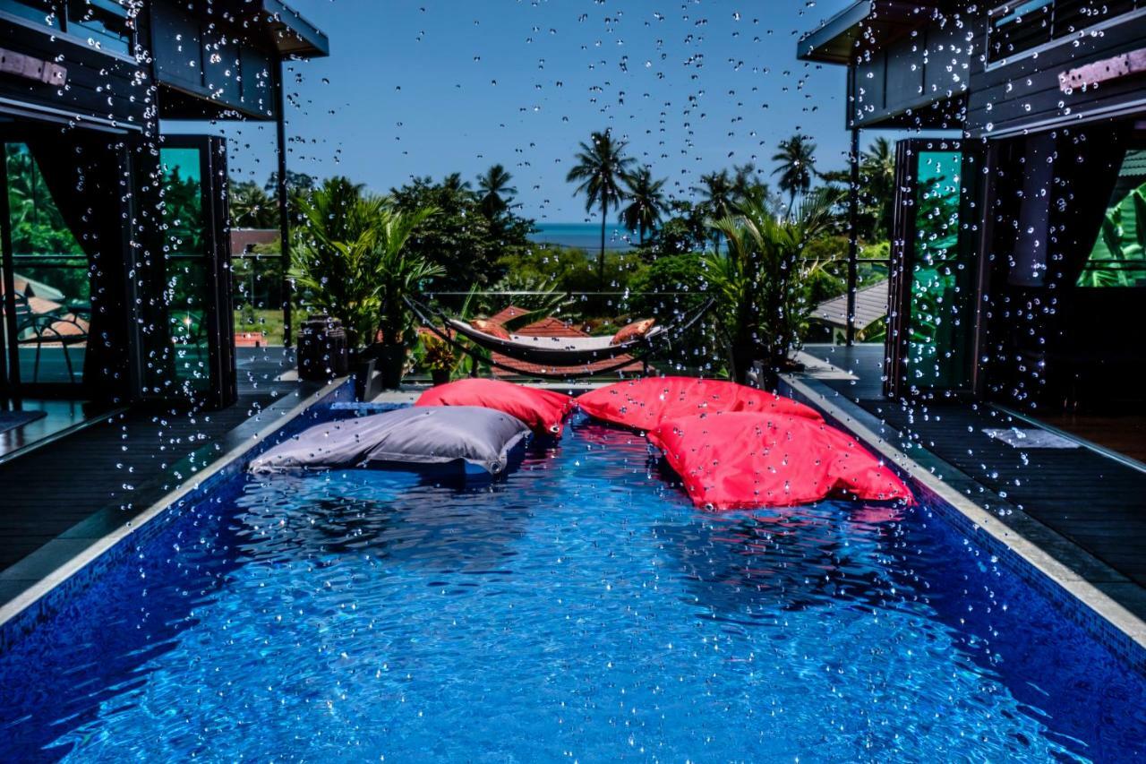 Stunning Villa With Ocean Views And Free Car Lamai Beach  Екстер'єр фото