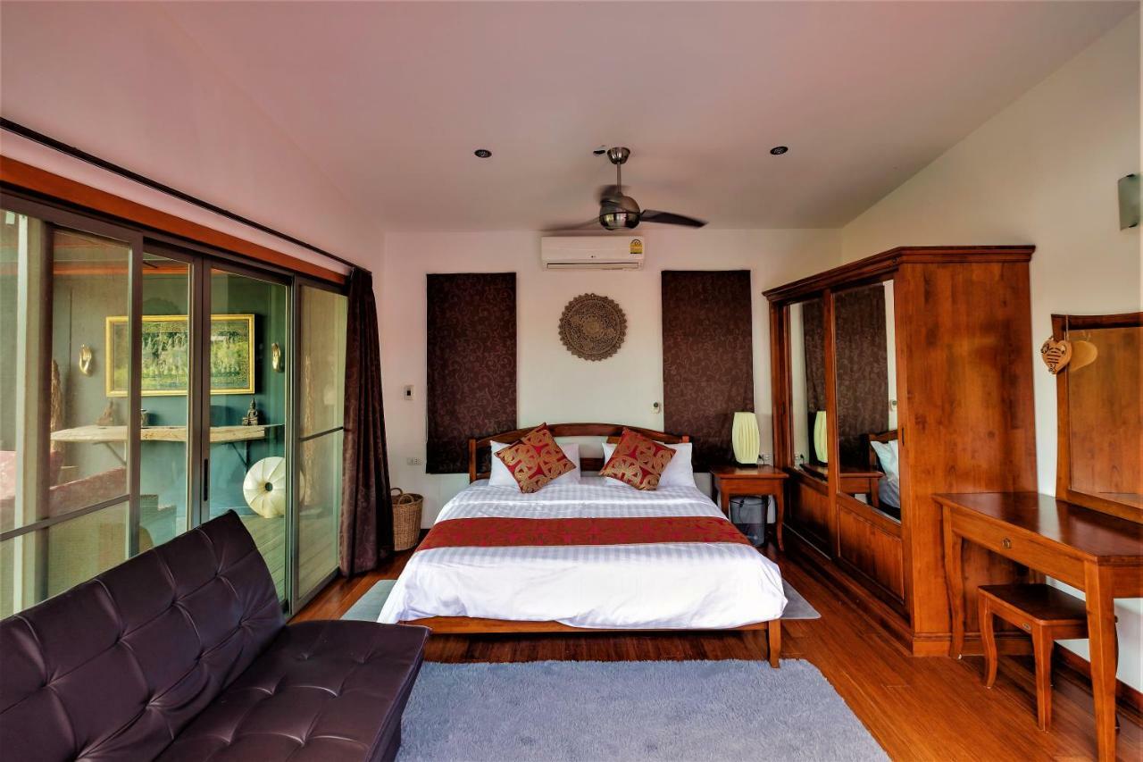 Stunning Villa With Ocean Views And Free Car Lamai Beach  Екстер'єр фото