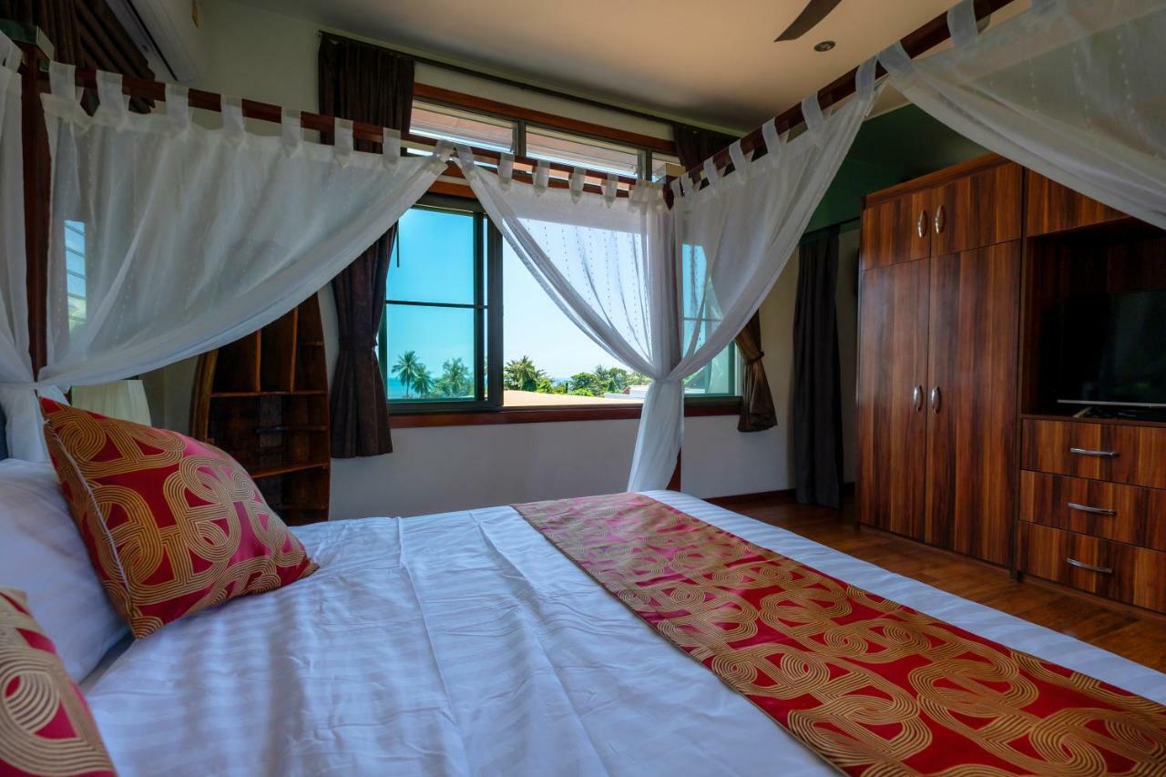 Stunning Villa With Ocean Views And Free Car Lamai Beach  Екстер'єр фото