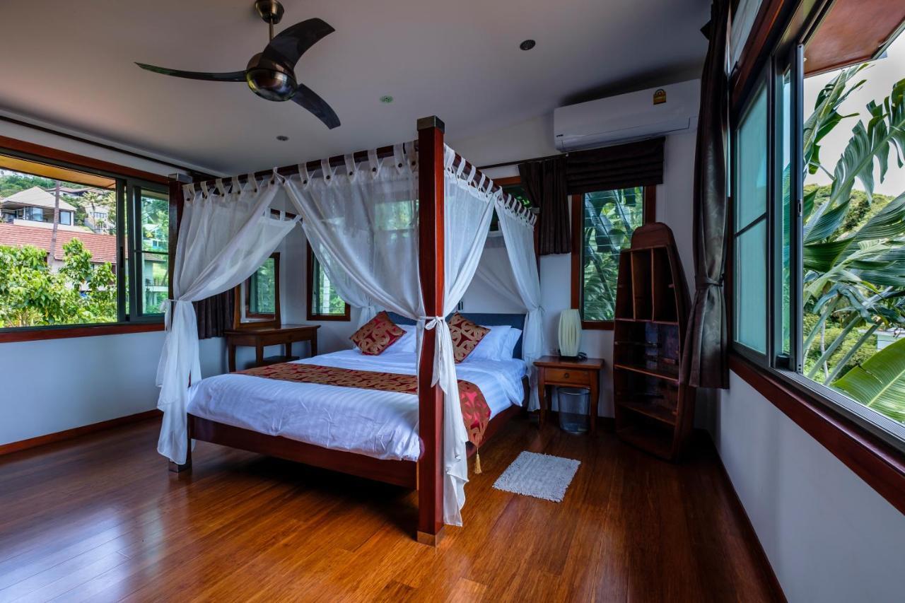 Stunning Villa With Ocean Views And Free Car Lamai Beach  Екстер'єр фото
